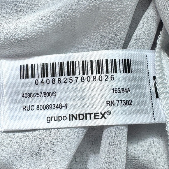 Zara Silver Sequin Sleeveless Top Blouse Size S (NWOT) - Picture 7 of 9